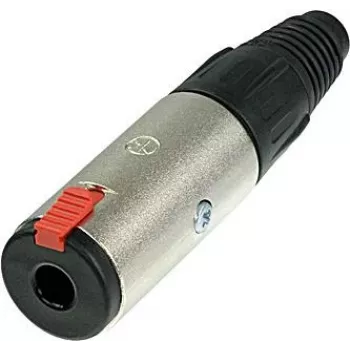 Neutrik NTR-NJ3FC6 - -25 - 70 °C - Czarny - Czerwony - Srebrny - EIA RS 453 - IEC 60603-11 - IEC 68-2-20 (NJ3FC6)