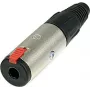 Neutrik NTR-NJ3FC6 - -25 - 70 °C - Czarny - Czerwony - Srebrny - EIA RS 453 - IEC 60603-11 - IEC 68-2-20 (NJ3FC6)