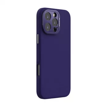 Etui Nillkin LensWing Magnetic do iPhone 16 Pro Max — fioletowe, mocowanie magnetyczne, precyzyjne wycięcia
