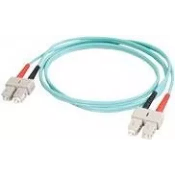 Dwukierunkowy kabel światłowodowy FISCHER C2G 10Gb 50/125 OM3 PVC 10Gb/s 50/125µm OM3 Duplex
