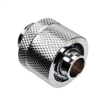 Alphacool Eiszapfen Connector prosty G1/4 inch AG do 16/10mm - chrome Srebrny