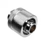 Alphacool Eiszapfen Connector prosty G1/4 inch AG do 16/10mm - chrome Srebrny