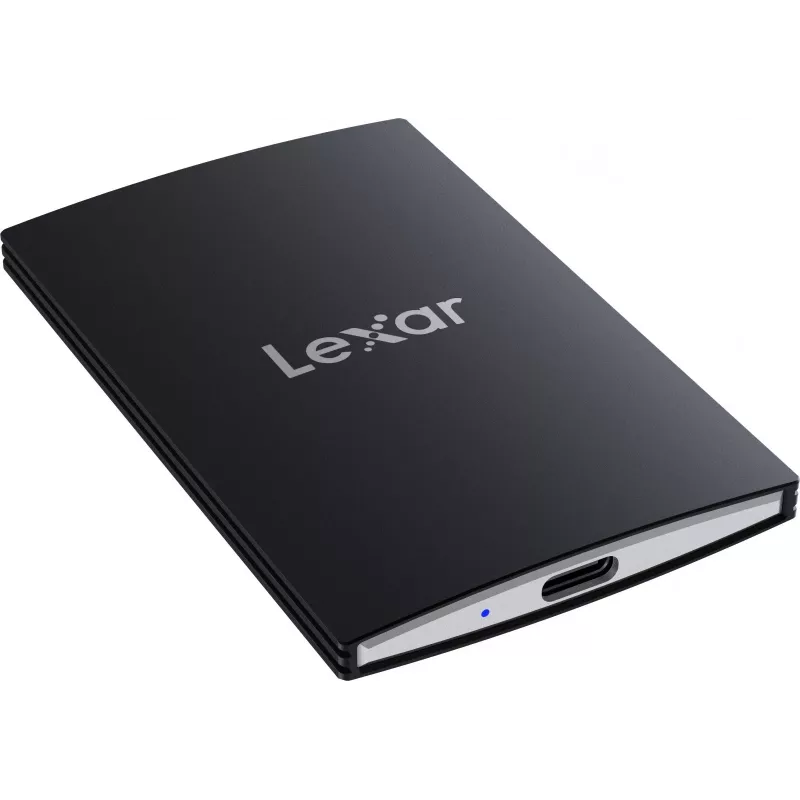 Przenośny dysk SSD Lexar SL500 1 TB — USB Type-C, USB 3.2 Gen 2x2, do 2000 MB/s, obudowa aluminiowa, 0,043 kg, czarny