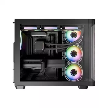 Obudowa komputerowa LC-Power LC-8001B-ON Midi Tower Czarna