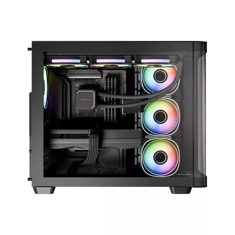 Obudowa komputerowa LC-Power LC-8001B-ON Midi Tower Czarna