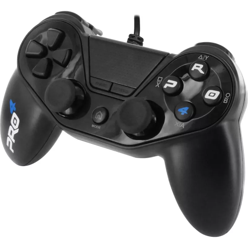 Przewodowy kontroler do gier SUBSONIC SA5417 do PS4, czarny