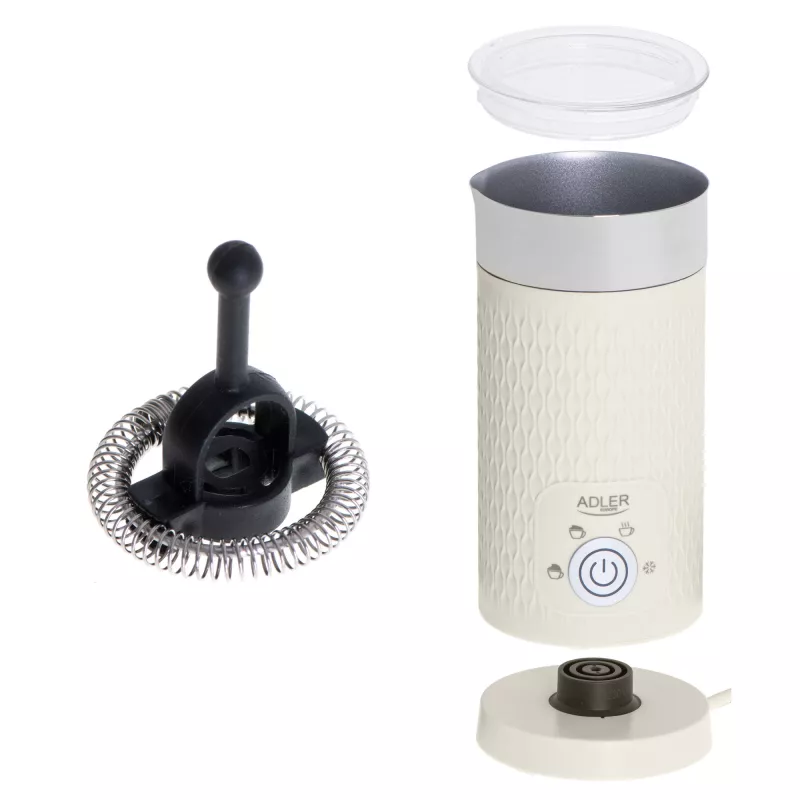 Adler | Spieniacz do mleka | AD 4495 | 500 W | Spieniacz do mleka | Kremowy