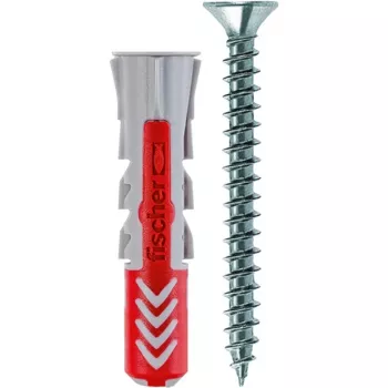 FISCHER DOWEL DUOPOWER 8x40 S 50szt. Z WKRĘTEM