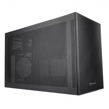 Obudowa SilverStone SST-SG17B Micro-ATX / Mini ITX - czarna