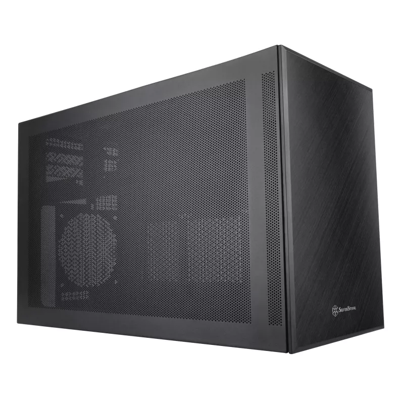 Obudowa SilverStone SST-SG17B Micro-ATX / Mini ITX - czarna