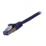 Kabel krosowy RJ45 - CAT6A 500MHz - 7,5m - niebieski - S-STP(S/FTP) - AWG27 - LSZH - Synergy 21