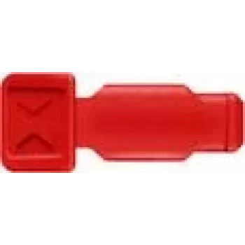 KNIPEX KN 00 61 10 CR - ColorCode Clip - 10 sztuk Czerwony (00 61 10 CR)