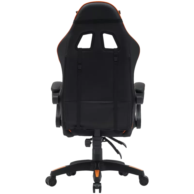 Fotel gamingowy CANYON Core SGCH2 Czarno-Pomarańczowy — ergonomiczny design, regulowana wysokość