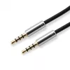 Przewód AUX Sbox 3535-1.5W 3,5mm do 3,5mm Biały Kokosowy