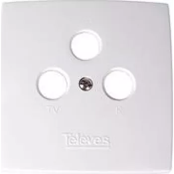 Płyta czołowa Televes 544302 biała
