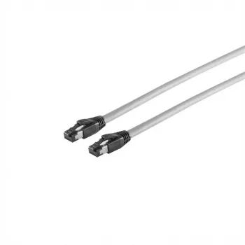 Kabel sieciowy Captiva 80287 kabel krosowy CAT 8 RJ45 5m szary