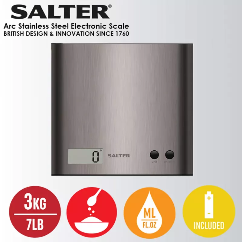 Waga kuchenna Salter 1087 SSDRCEU16 Pro srebrny