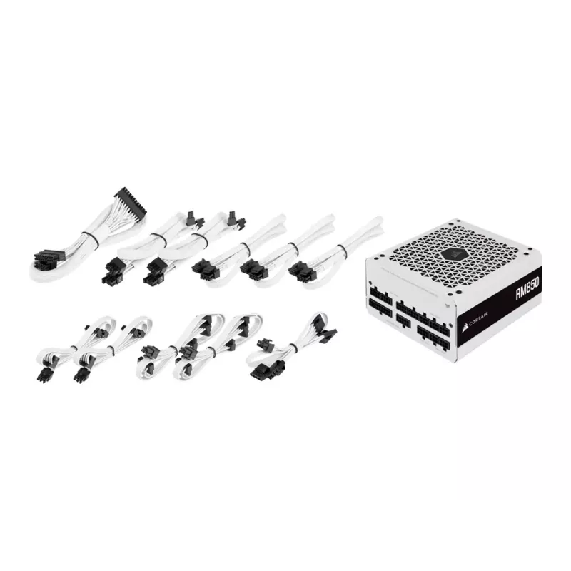 Corsair | Fully Modular PSU | RM biały Series RM850 | 850 W