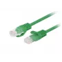 Fluke Passed Lanberg kabel krosowy cat.6 UTP 1m zielony - 10 szt.