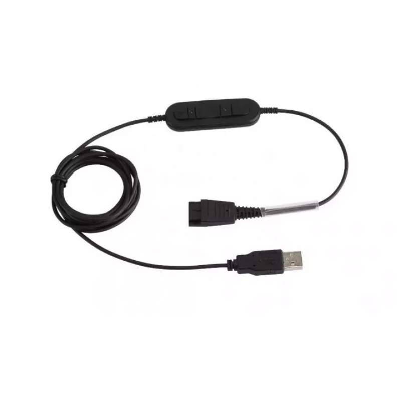 Akcesorium słuchawkowe ALLNET 100-002-USB czarne