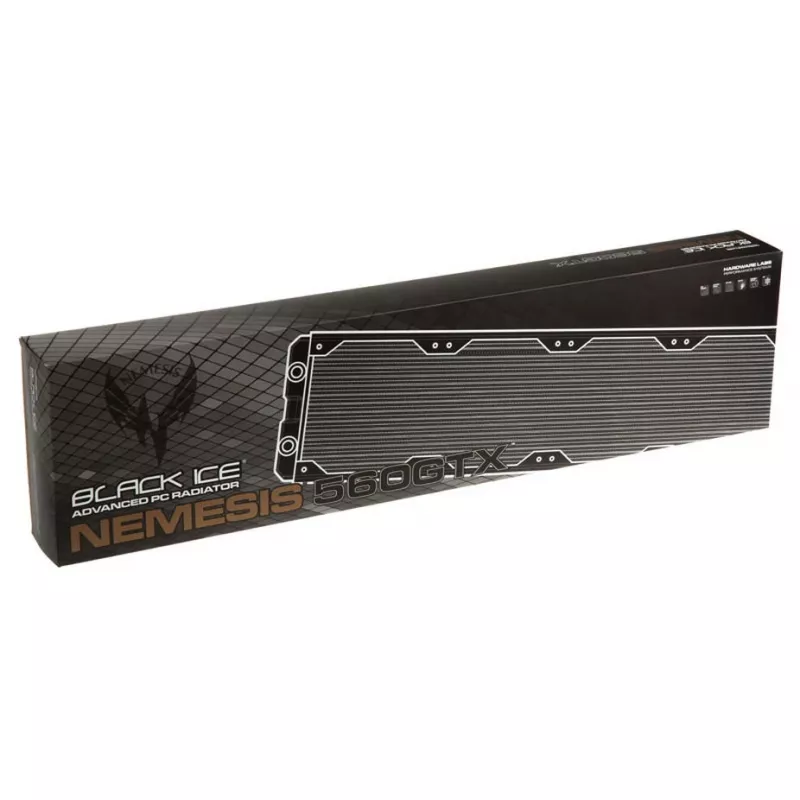 Hardware Labs Black Ice Nemesis GTX 560 radiator, 560 mm, czarny