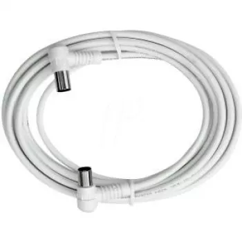 Axing BAK 993-00 Kabel koncentryczny biały