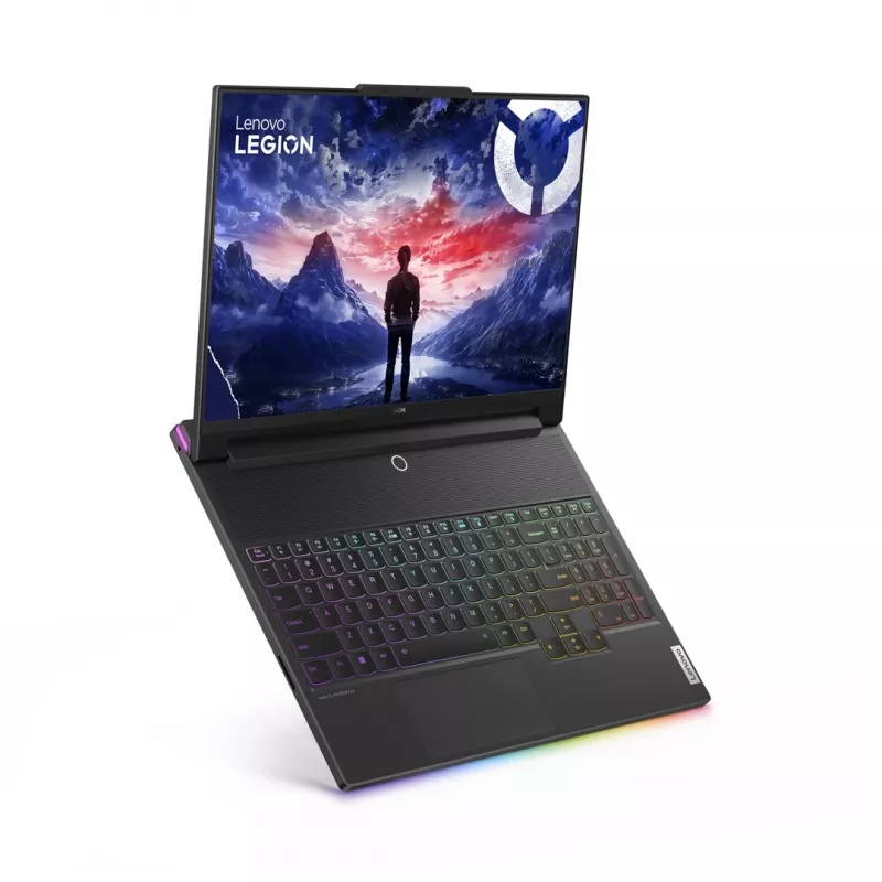 Lenovo Legion 9 18IAX10 Intel Core Ultra 9 275HX Laptop 45,7 cm (18) WQUXGA 64 GB DDR5-SDRAM 2 TB SSD NVIDIA GeForce RTX 5090 Wi-Fi 7 (802.11be) Windows 11 Pro Czarny