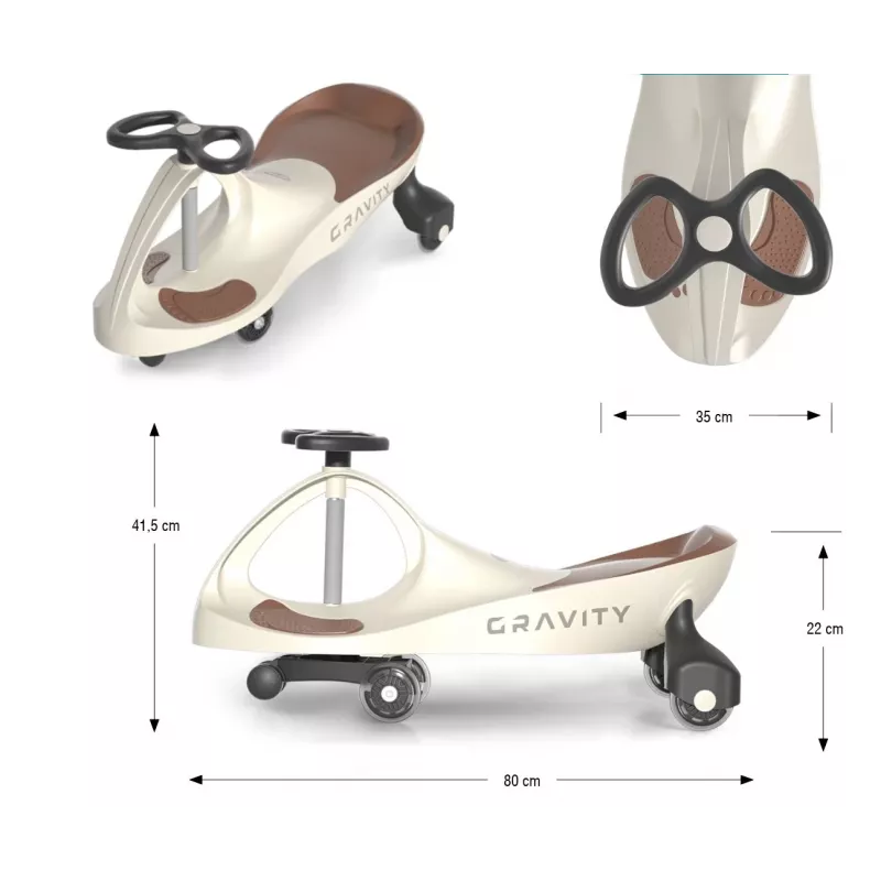 Gravity ride Beige Brown