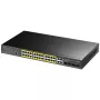 Przełącznik zarządzalny Cudy GS2028PS4 L2 Gigabit Ethernet 24 porty PoE 1U Czarny