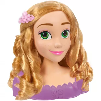Disney Princess - Głowa do stylizacji Roszpunki, głowa do makijażu i fryzur