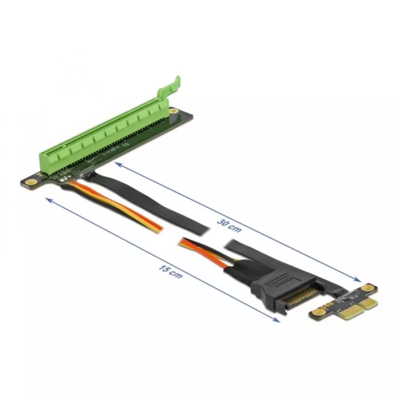 Riser Card PCI Express x1 na x16 DeLOCK 85762