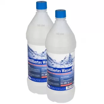 Destylowana woda (DIN 13060, DIN 43530 i EN 285) - 2x 1 L