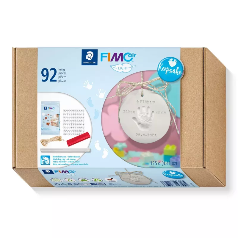 Masa plastyczna Staedtler FIMOair Keepsake 125 g biała