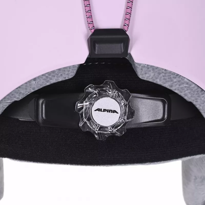 KASK NARCIARSKI ALPINA ZUPO (JASNO-RÓŻOWY matowy, 51-55 NOWY 2021)