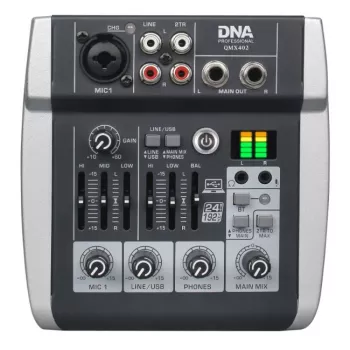 Mikser dźwięku DNA QMX402 3-kanałowy