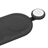 Bezprzewodowa ładowarka USB do smartwatcha Belkin BoostCharge — 5 W, wewnątrz/na zewnątrz, czarny/biały