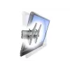 Uchwyt do telewizora Ergotron 61-143-003 srebrny