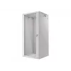 Szafa rackowa wisząca Lanberg 19'' 27U 600x600mm szara (drzwi szklane)