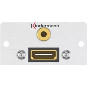 Gniazdo HDMI + 3,5 mm Kindermann 7444000589
