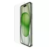 Osłona ekranu Belkin ScreenForce do iPhone 16 Plus Antybakteryjne szkło hartowane