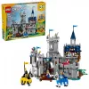 Zabawka konstrukcyjna LEGO Creator 3-w-1 Zamek Średniowiecznego Rycerza zestaw 31168 — 1371 elementów, 6 minifigurek, wiek 9+