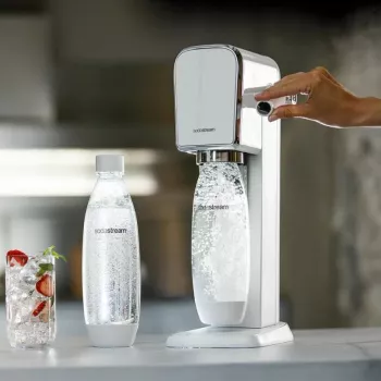 SodaStream Soda Maker ART biały QC z butelką PET 1L (1013511310)