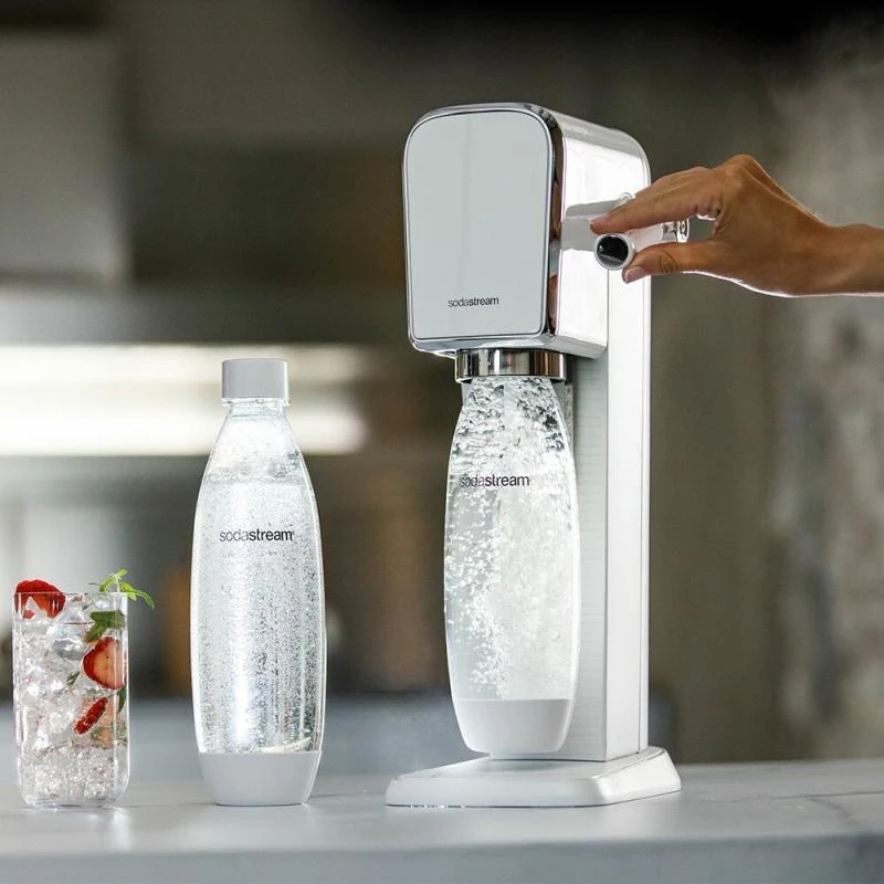 SodaStream Soda Maker ART biały QC z butelką PET 1L (1013511310)