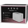 Toster AENO ATS0002W 2-szczelinowy, 780–930 W, 220–240 V 50–60 Hz, 3 tryby, 7 poziomów przyrumieniania, biały
