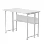 Mobilne biurko Maclean białe MC-126W 50kg
