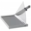 Leitz Precision Home Office gilotyna do papieru A3, 10 arkuszy, docisk ręczny, stal nierdzewna, A3, 80 g/m², stal