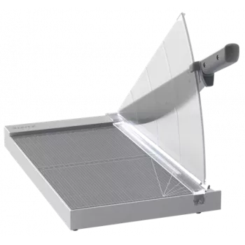 Leitz Precision Home Office gilotyna do papieru A3, 10 arkuszy, docisk ręczny, stal nierdzewna, A3, 80 g/m², stal