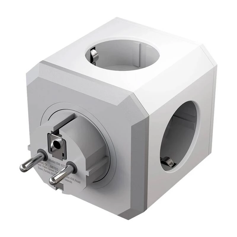 BlitzWolf BW-EC2 8-w-1 Kostka Zasilająca (4xAC / 2 x USB-A / 2 x USB-C)