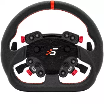 Simagic GT1 D Steering Wheel + Pro HUB/Knob - Leather