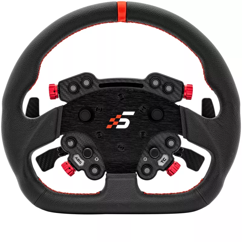 Simagic GT1 D Steering Wheel + Pro HUB/Knob - Leather